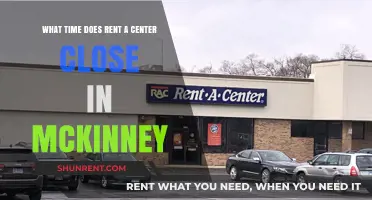 Rent-A-Center McKinney Closing Hours: When Does It Shut Down?