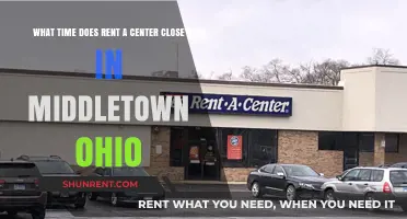 Rent-A-Center Middletown, Ohio Closing Time: When Do They Shut Down?