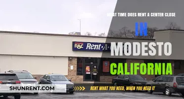 Rent-A-Center Modesto, CA: Closing Time and Store Hours Guide