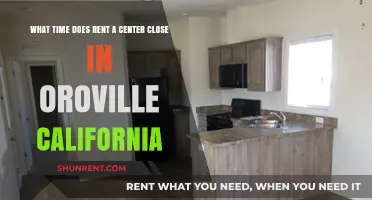 Rent-A-Center Oroville, CA: Closing Time and Store Hours Guide