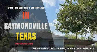 Rent-A-Center Raymondville, Texas: Closing Time and Store Hours Guide