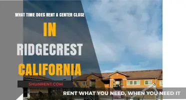 Rent-A-Center Ridgecrest, CA: Closing Time and Store Hours Guide