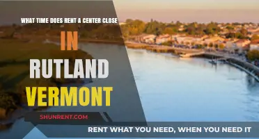 Rent-A-Center Closing Time in Rutland, Vermont: Your Quick Guide