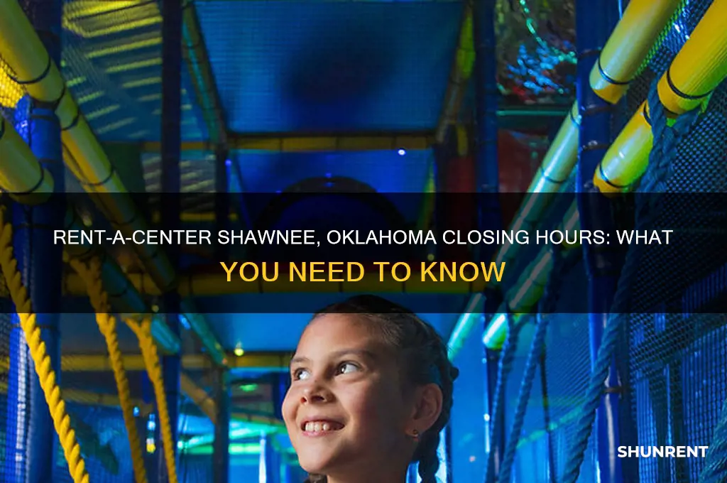 what time does rent a center close in shawnee oklahoma