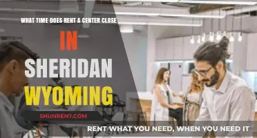 Rent-A-Center Sheridan Wyoming Closing Time: Hours and Details
