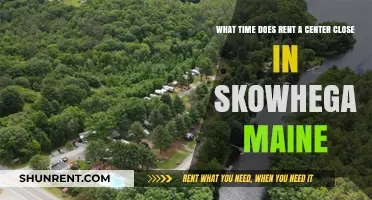 Rent-A-Center Skowhegan, Maine: Closing Time and Store Hours Guide