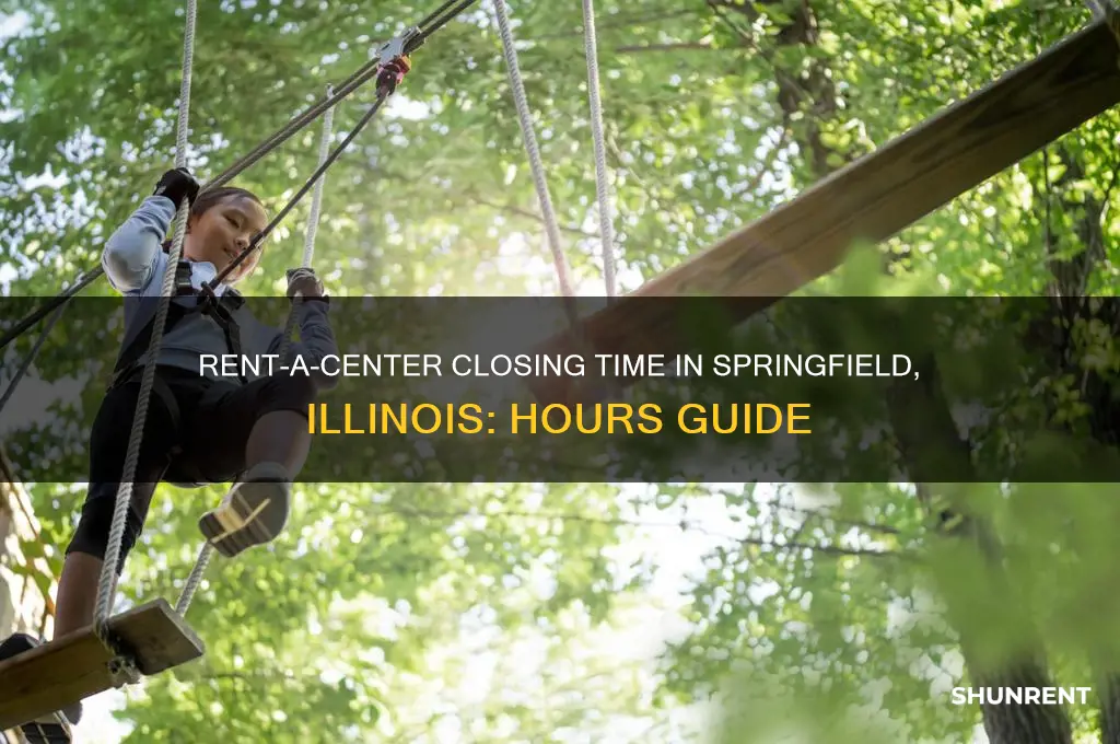 what time does rent a center close in springfield illinois
