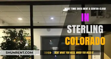 Rent-A-Center Sterling, Colorado: Closing Time and Store Hours Guide