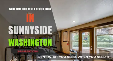 Rent-A-Center Sunnyside, WA: Closing Time and Store Hours Guide