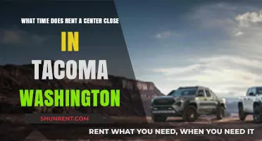Rent-A-Center Closing Time in Tacoma, Washington: Your Quick Guide