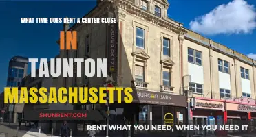 Rent-A-Center Closing Time in Taunton, Massachusetts: Your Guide
