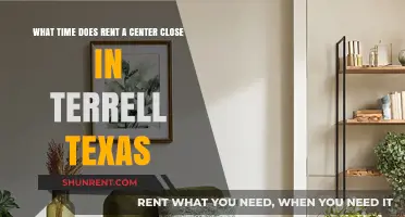 Rent-A-Center Terrell, Texas: Closing Time and Store Hours Guide
