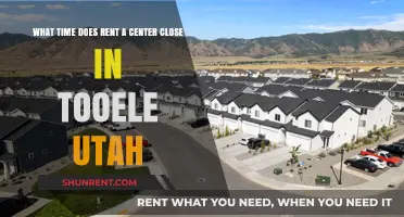 Rent-A-Center Tooele, Utah: Closing Time and Store Hours Guide