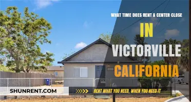 Rent-A-Center Victorville, CA: Closing Time and Store Hours Guide
