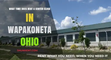 Rent-A-Center Wapakoneta, Ohio: Closing Time and Store Hours Guide