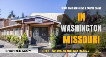 Rent-A-Center Closing Time in Washington, Missouri: Your Quick Guide