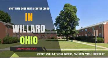 Rent-A-Center Willard, Ohio Closing Time: Your Quick Guide
