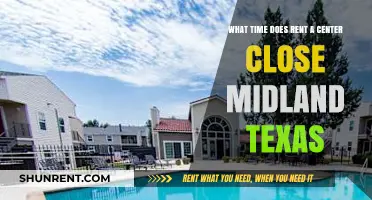 Rent-A-Center Closing Time in Midland, Texas: Hours Guide