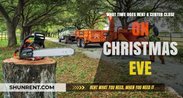 Rent-A-Center Christmas Eve Hours: Closing Time Guide for Shoppers