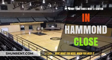 Hammond Rent-A-Center Closing Time: When Do They Shut Down?