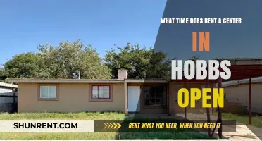 Rent-A-Center Hobbs Opening Hours: When Does the Store Open?