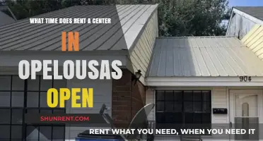 Opelousas Rent-A-Center Opening Hours: When Does It Open?