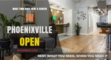 Phoenixville Rent-A-Center Opening Hours: When Does It Open?