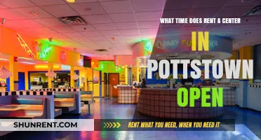 Pottstown Rent-A-Center Opening Hours: When Does It Open?