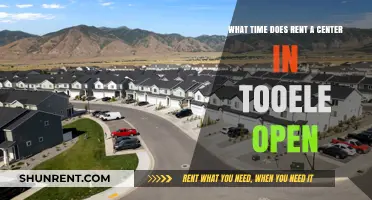 Rent-A-Center Tooele Opening Hours: When Does the Store Open?