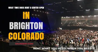 Brighton, Colorado Rent-A-Center Opening Hours: When Does It Open?