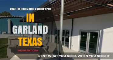 Rent-A-Center Garland, Texas: Opening Hours and Store Information