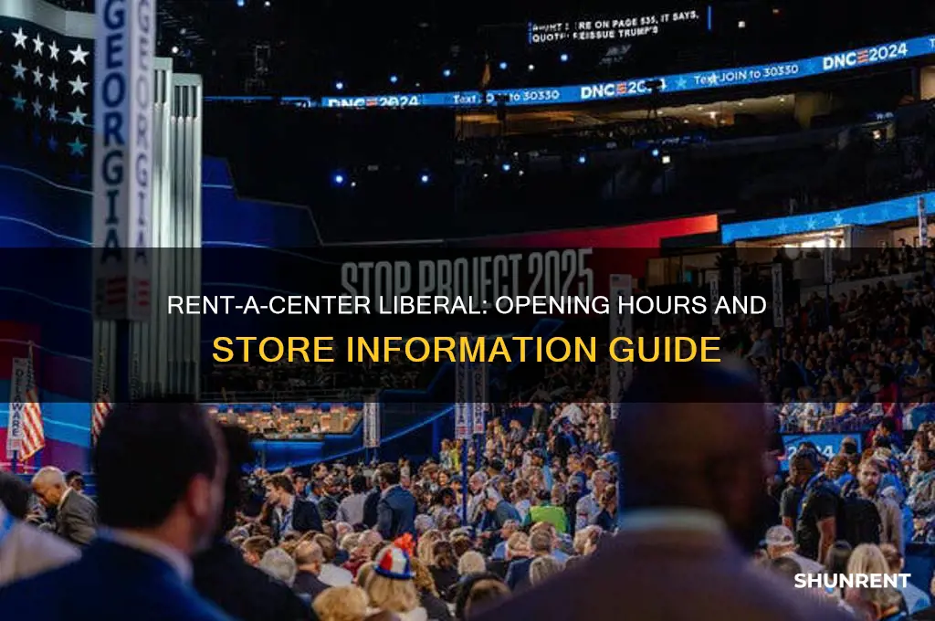 what time does rent a center open in liberal