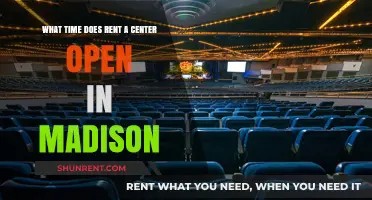 Rent-A-Center Madison Opening Hours: When Does It Open?