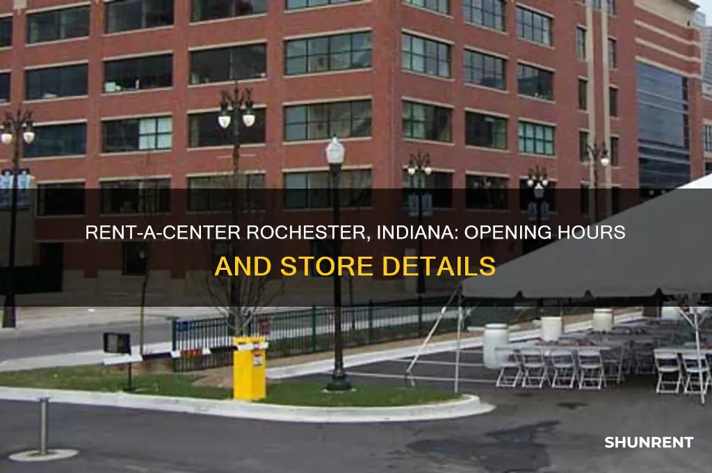what time does rent a center open in rochester indiana