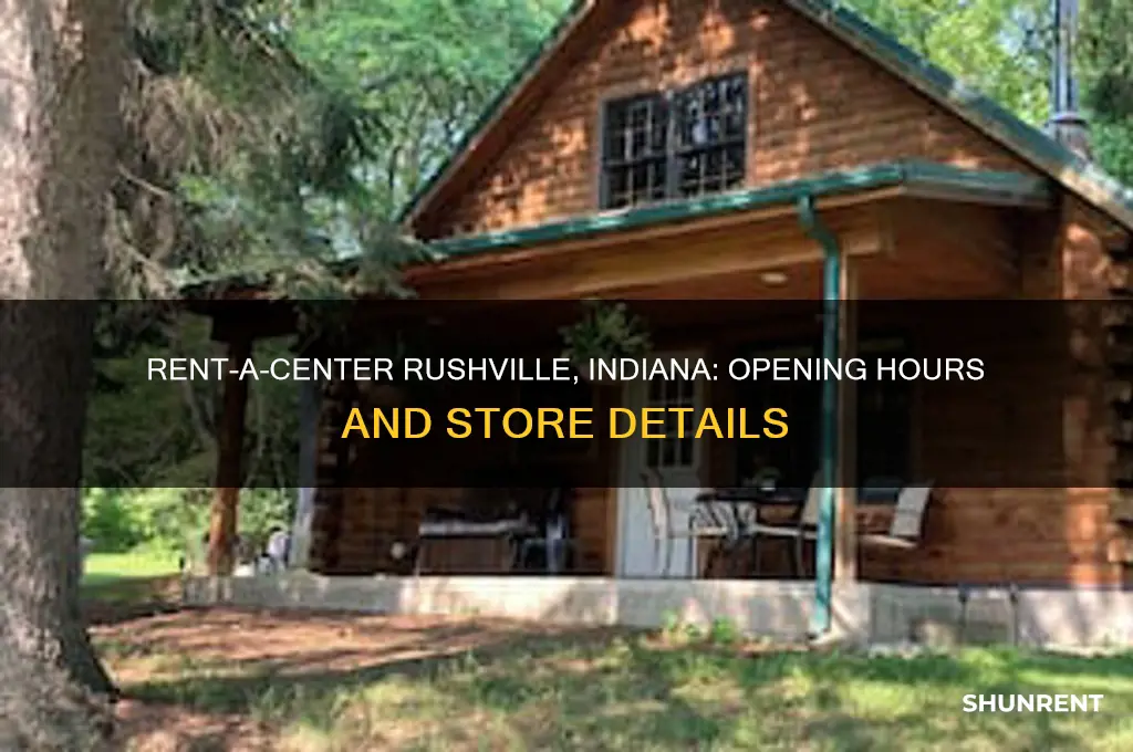 what time does rent a center open in rushville indiana