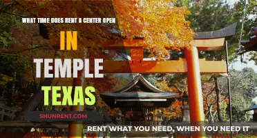 Rent-A-Center Temple, Texas: Opening Hours and Store Information