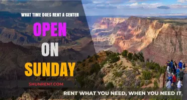 Sunday Rent-A-Center Hours: When Does It Open for Business?