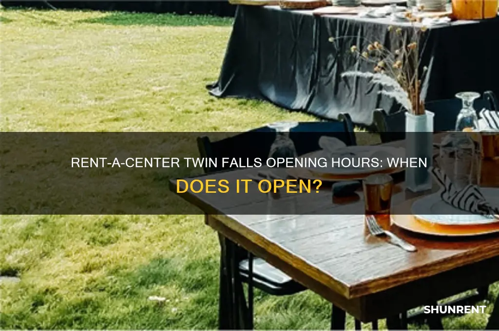what time does rent a center open twin falls