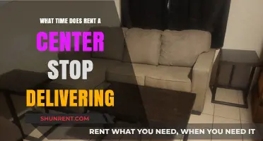 Rent-A-Center Delivery Hours: When Do Deliveries End?