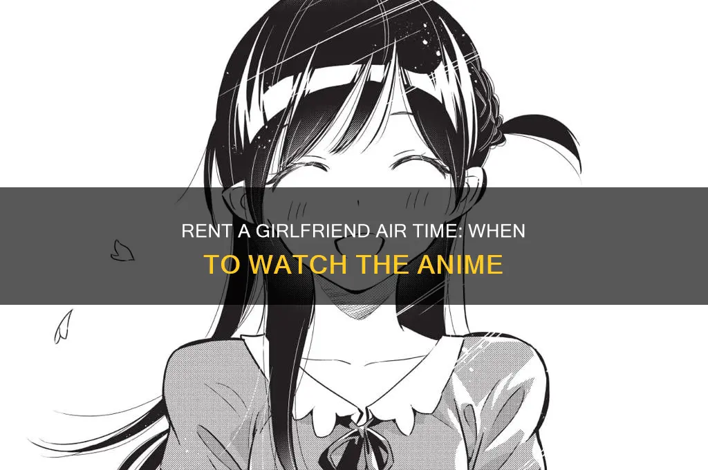 what time does rent a girlfriend come on