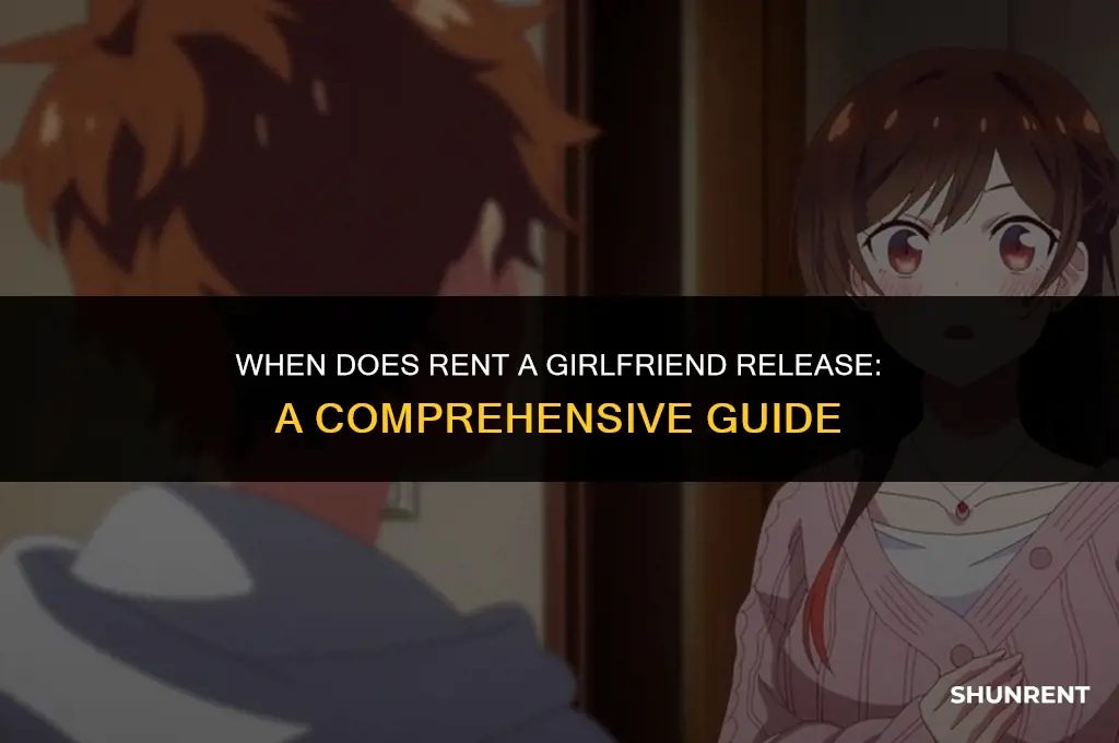 what time does rent a girlfriend release