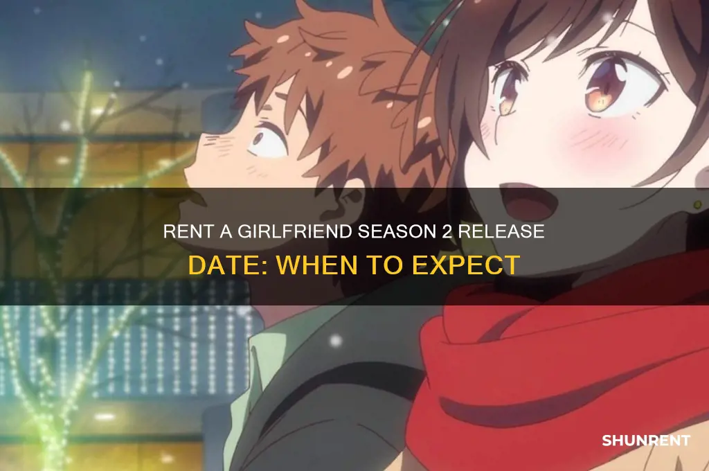 what time does rent a girlfriend season 2 come out