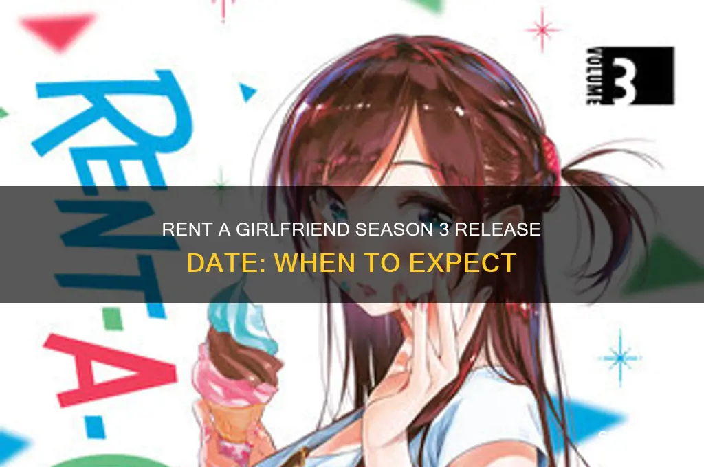 what time does rent a girlfriend season 3 come out