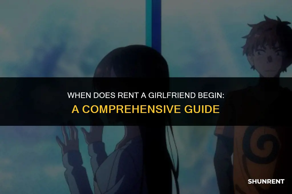 what time does rent a girlfriend start