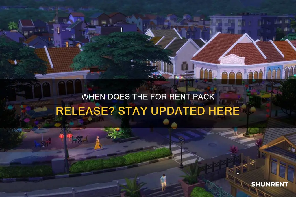 what time does the for rent pack come out