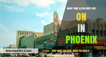 Fox Rent Live Phoenix: Tune-In Time and Details Revealed