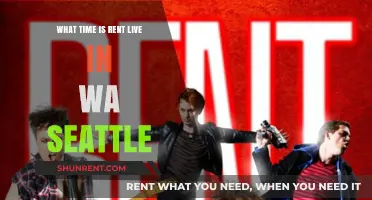 Rent Live in Seattle: Show Time and Viewing Details Revealed