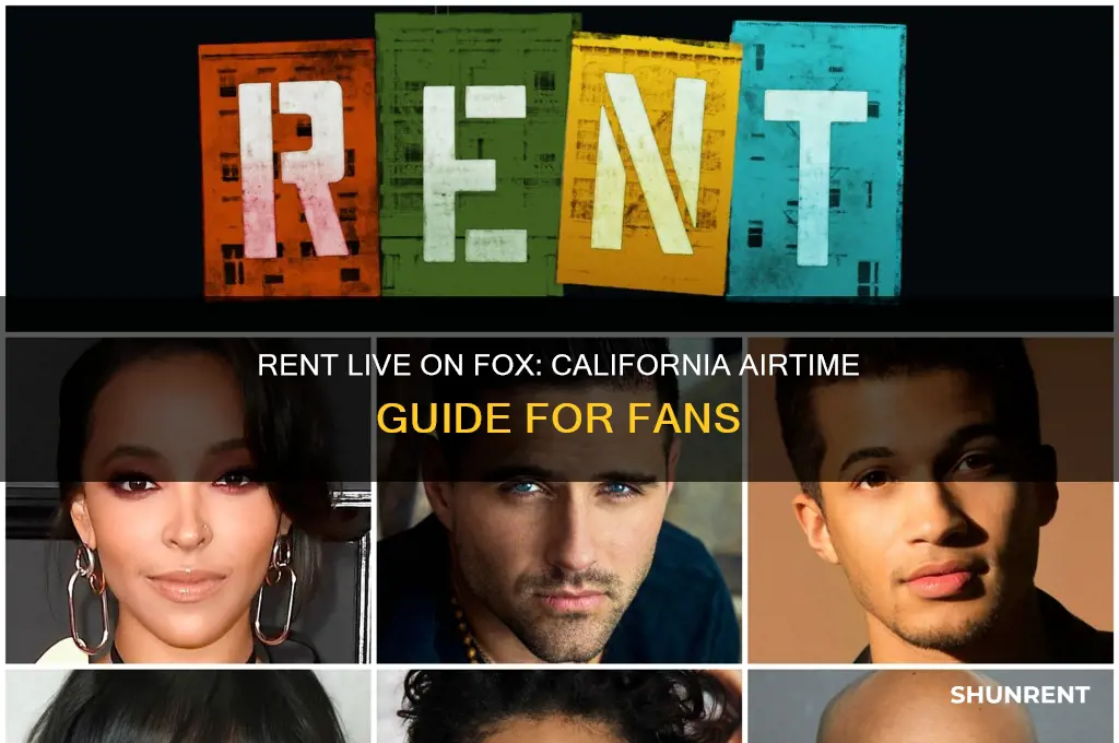 what time is rent live on fox in california
