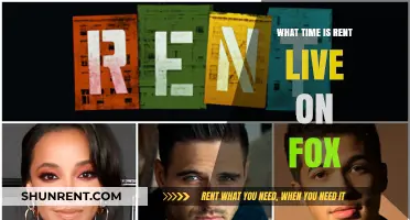 Prime Time Showdown: Rent Live on FOX Tonight!