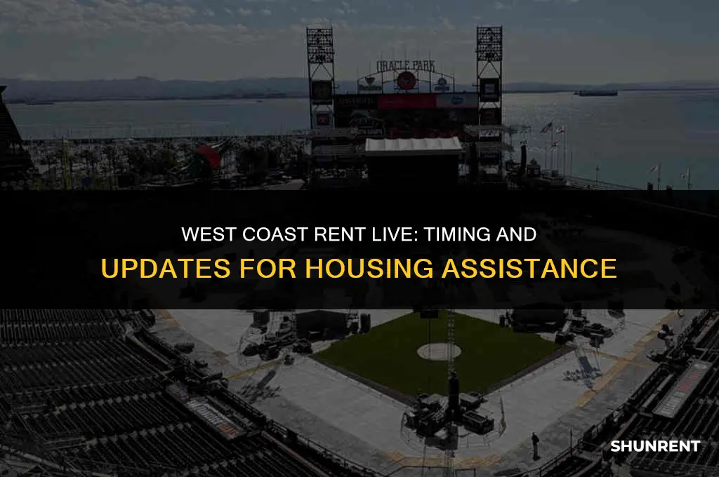 what time is rent live west coast